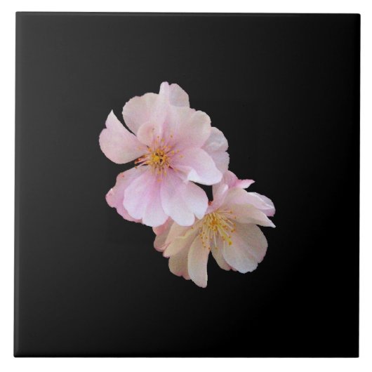 桜Trivet タイル (正面)