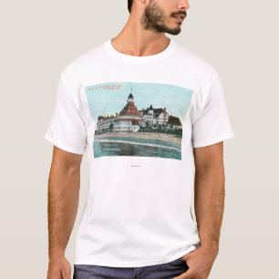 桟橋からのホテルのdel Coronadoの外観 Tシャツ