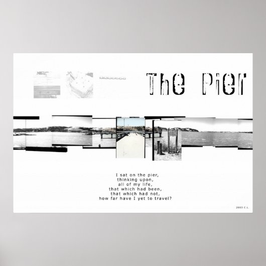 桟橋だ。 ポスター (正面)