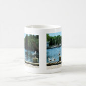 桟橋のカモメ コーヒーマグカップ (中央)
