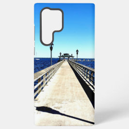 桟橋のサムスンの電話ケースを見下ろす SAMSUNG GALAXY S22 ULTRAケース