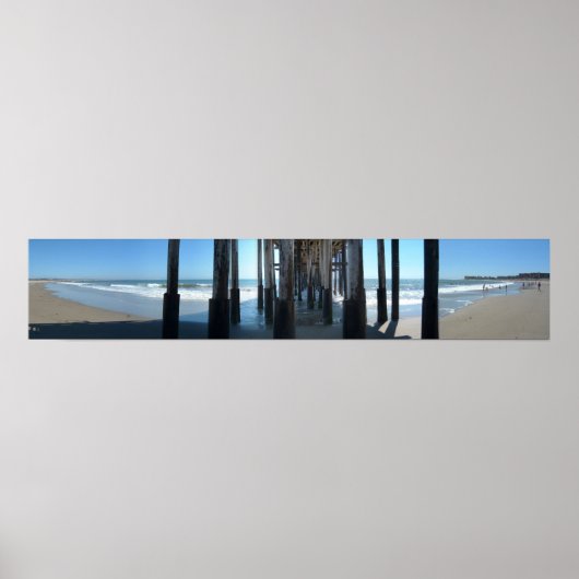 桟橋の下に ポスター (正面)