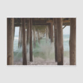 桟橋の下に 薄葉紙 (正面)