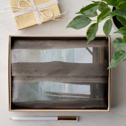 桟橋の下に 薄葉紙 (ギフト)