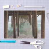 桟橋の下に 薄葉紙 (クラフト)