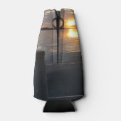 桟橋の夕日 ボトルクーラー (裏面)