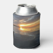 桟橋の夕日 缶クーラー (缶正面)