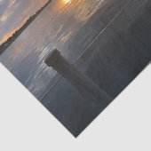 桟橋の夕日 薄葉紙 (詳細)