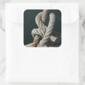 桟橋の結び目 |ポルトガル スクエアシール (バッグ)