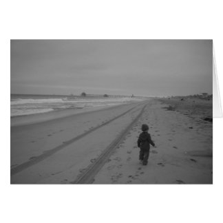 桟橋へ歩くこと