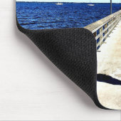 桟橋を見下ろして マウスパッド (コーナー)