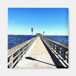 桟橋を見下ろして マグネット