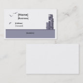 桟橋パイリング名刺 名刺 (正面/裏面)