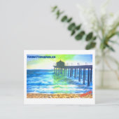 桟橋圧力 ポストカード (スタンド正面)