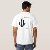 桟橋圧力 Tシャツ (裏面フル)