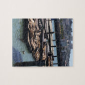 桟橋39サンフランシスコカリフォルニア ジグソーパズル (横)