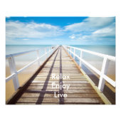 桟橋 フォトプリント            (正面)