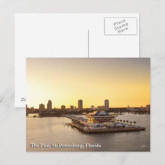 桟橋 ポストカード (正面/裏面)