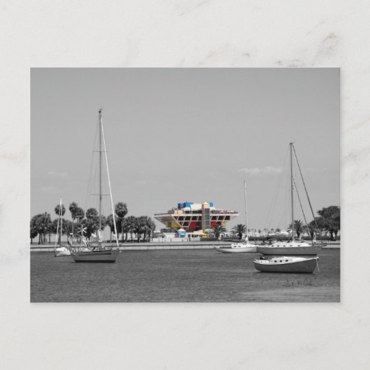 桟橋 ポストカード (正面)