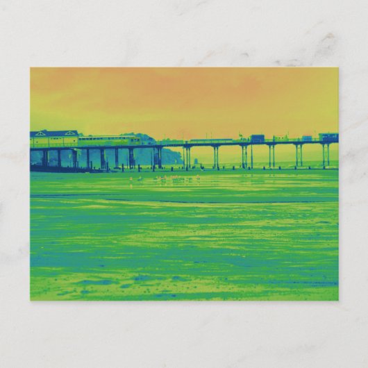 桟橋 ポストカード (正面)