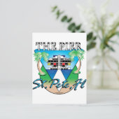 桟橋 ポストカード (スタンド正面)