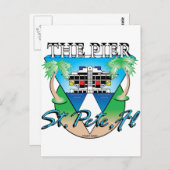 桟橋 ポストカード (正面/裏面)