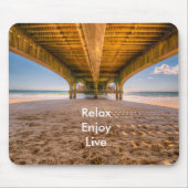 桟橋 マウスパッド (正面)