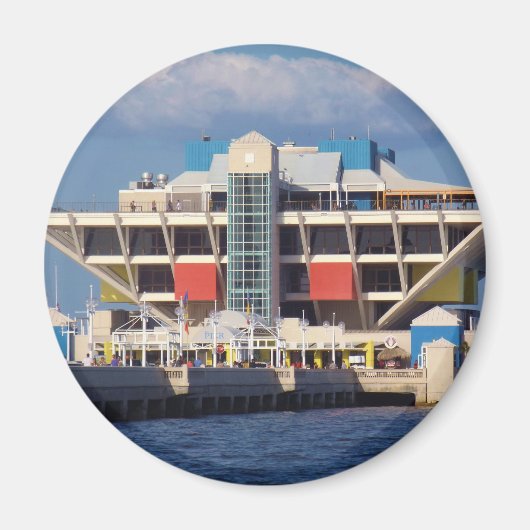 桟橋 マグネット (正面)