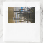 桟橋 長方形シール (バッグ)