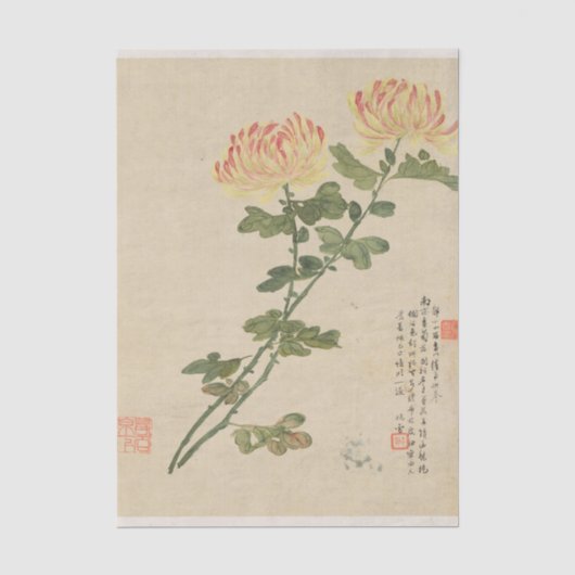 梁裕偉 花Pl. 10 薄葉紙 (正面)