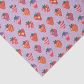 梅いちご図解入りの、写真付きのめ 薄葉紙 (詳細)