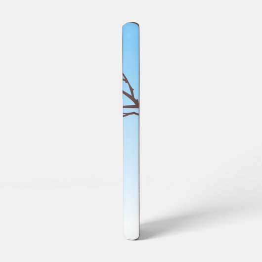 梅こけし人形 – 日本の芸者ガールブルー SAMSUNG GALAXYケース (左側面)