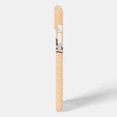 梅こけし人形 – 桃日本の芸者少女 Case-Mate iPhoneケース (裏面 / 左)