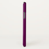 梅と白のキャンディストライプー Case-Mate iPhoneケース (裏面/右)
