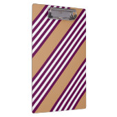 梅と白ストライプ五つ文様 クリップボード (右)