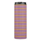 梅と白ストライプ五つ文様 タンブラー (裏面)