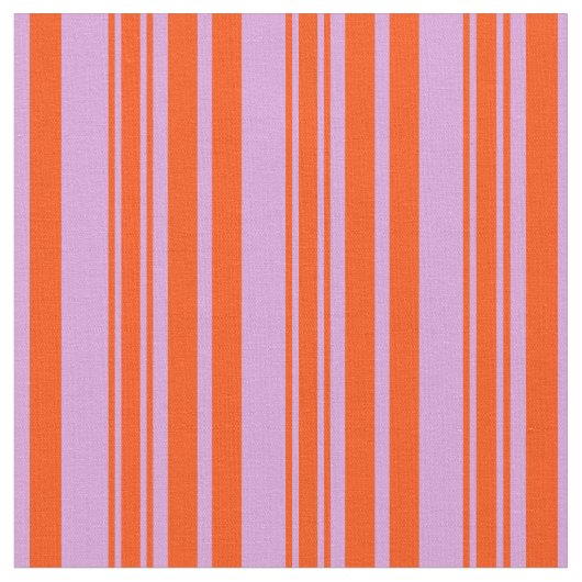 梅と赤の裏模様 ファブリック (クローズアップ)