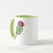 梅のインコ マグカップ (正面左)