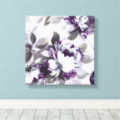 梅のバラ キャンバスプリント (インサイチュ (ウッドフロア))