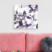 梅のバラ キャンバスプリント (インサイチュ (リビング))