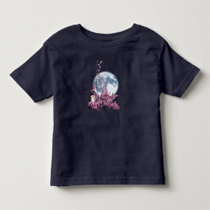 梅のフクロウ トドラーTシャツ