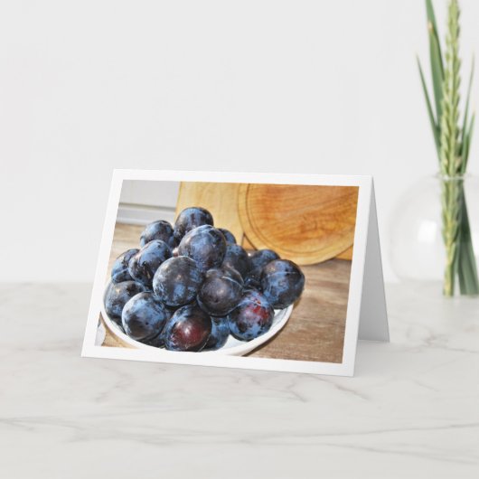 梅の実の器 カード (正面)