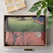 梅の庭園,広重梅園,広重浮世絵 薄葉紙 (ギフト)