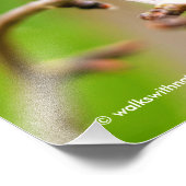 梅の木に生えた雌鳥 フォトプリント            (角)