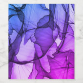 梅の神秘的な層 ワインラベル (シングルラベル)