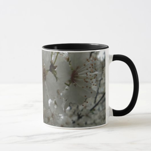 梅の花のラインマグ マグカップ (右)