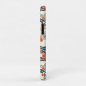 梅の花ネイビー波クリーム Case-Mate iPhoneケース (裏面/右)