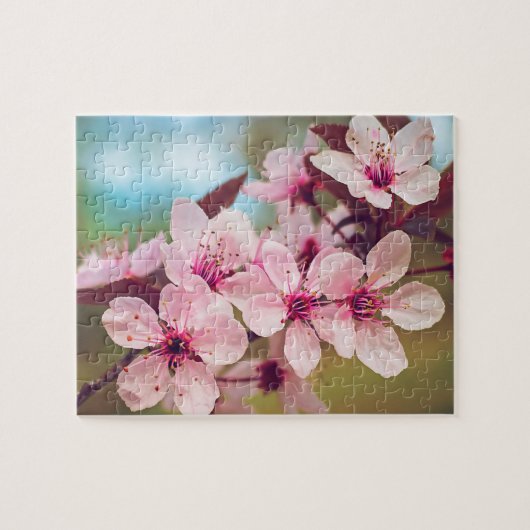 梅の花8"x10"挑戦的 ジグソーパズル (横)