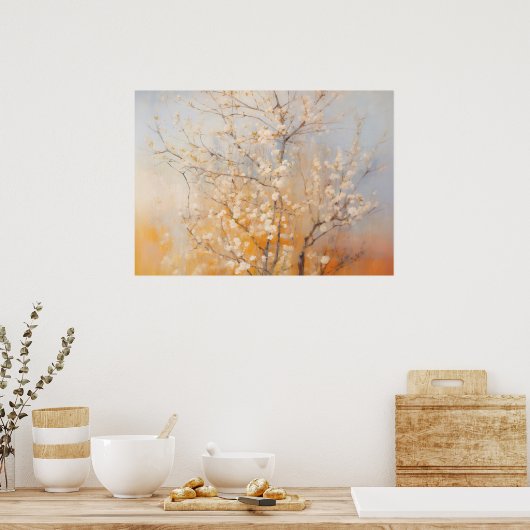 梅の花 ポスター (キッチン)