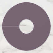 梅エレガントグラデーション水結婚色座席表 ワイングラスタグ (裏面)